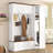 Farmhouse Style Hall Tree, Mdf-87080744