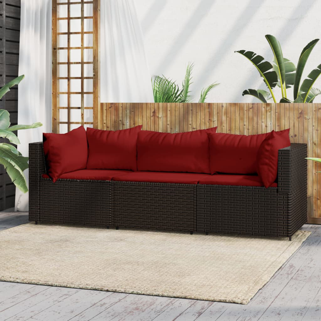 Gartensofa Lavdosh mit Kissen