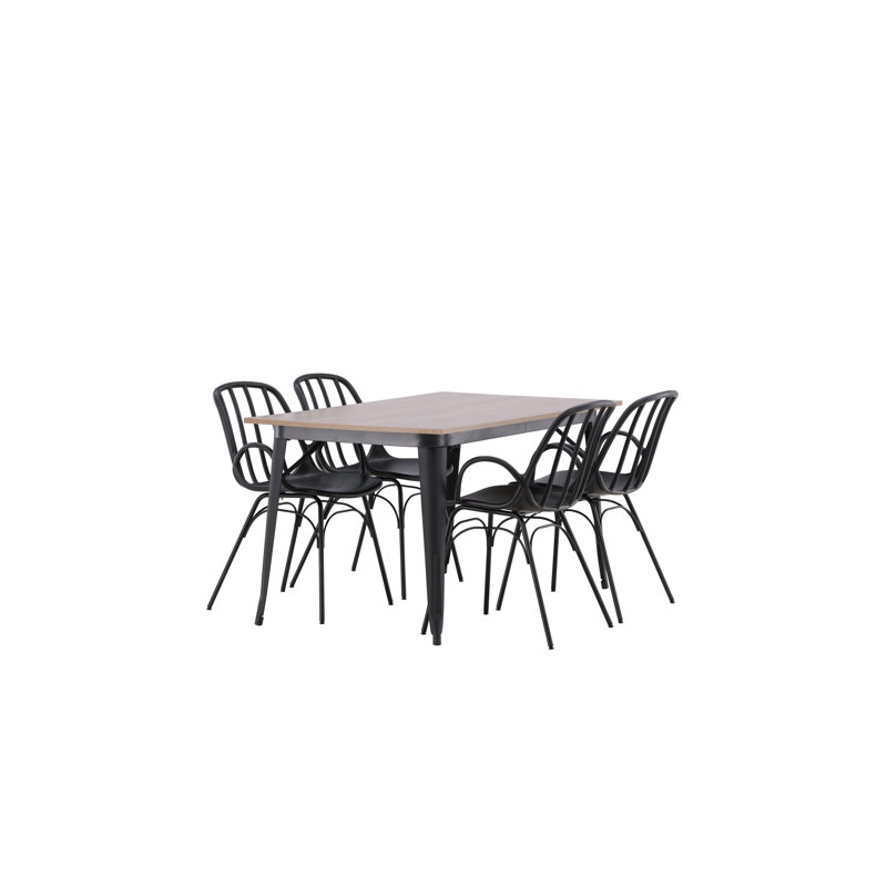 Bray 4 - Person Dining Set