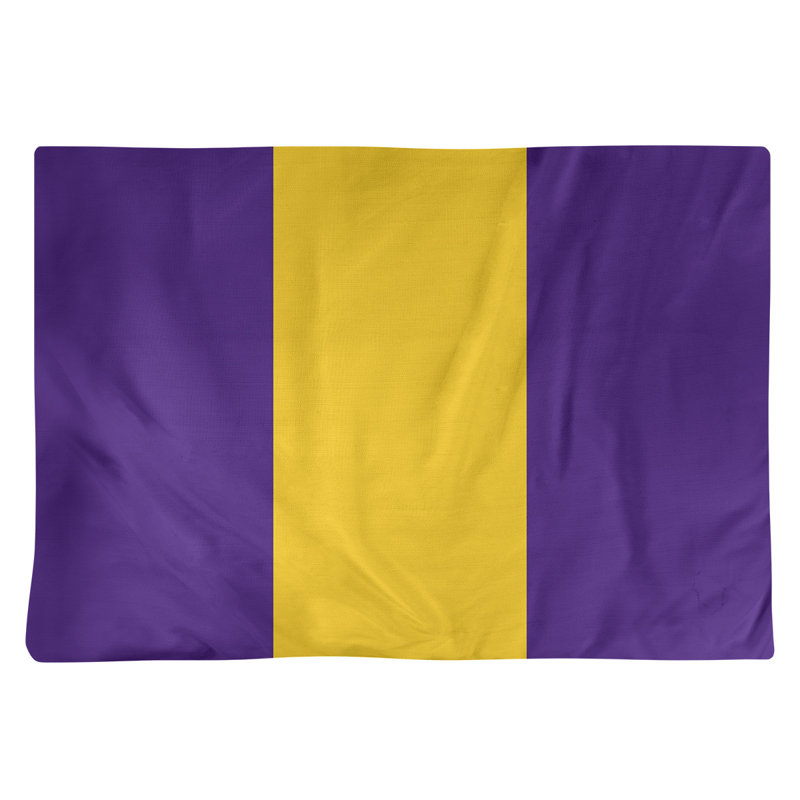 Récapitulatif de 18 po Louisiana, Mauve / milieu doré, Polyester sergé