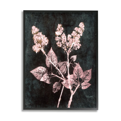 "Stupell Industries", art abstrait sur toile de lilas par Pernille Folcarelli