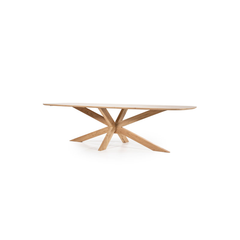 Solid Wood Dining Table, 39" W x 110" L