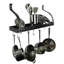 Gourmet Handcrafted Bookshelf Wall Mounted Pot Rack-1542164887