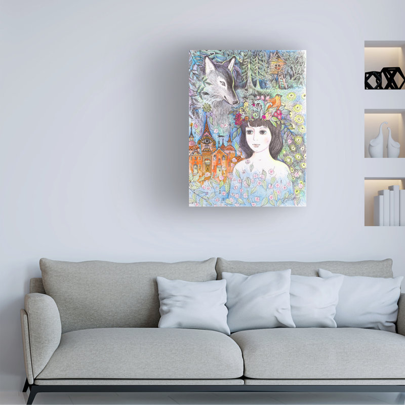 Art sur toile, Bolana Oxana Zaika, H 19 po x l 14 po