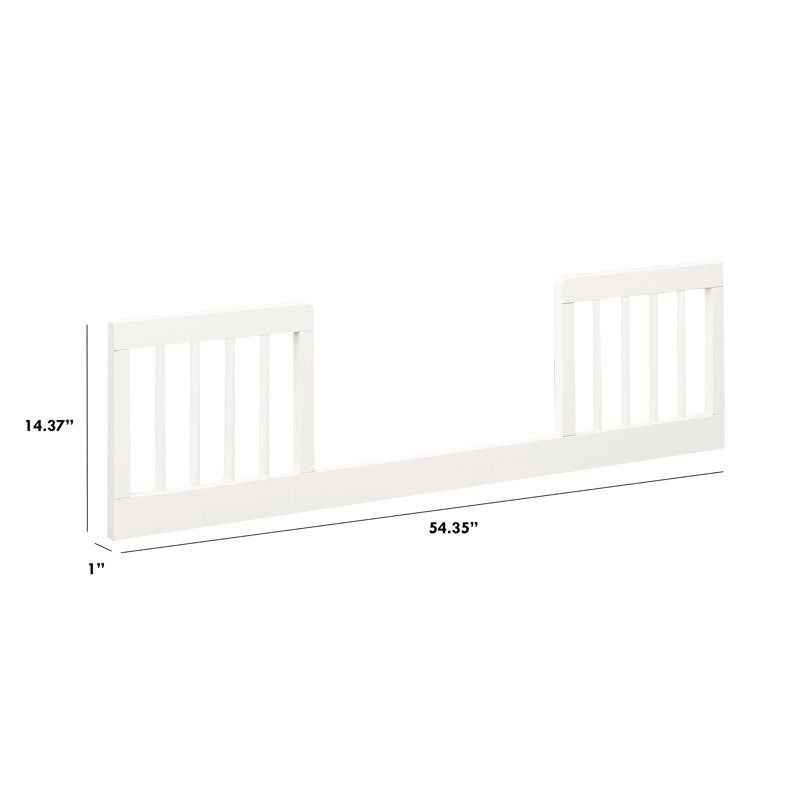 Rail pour lit de tout-petits, Blanc
