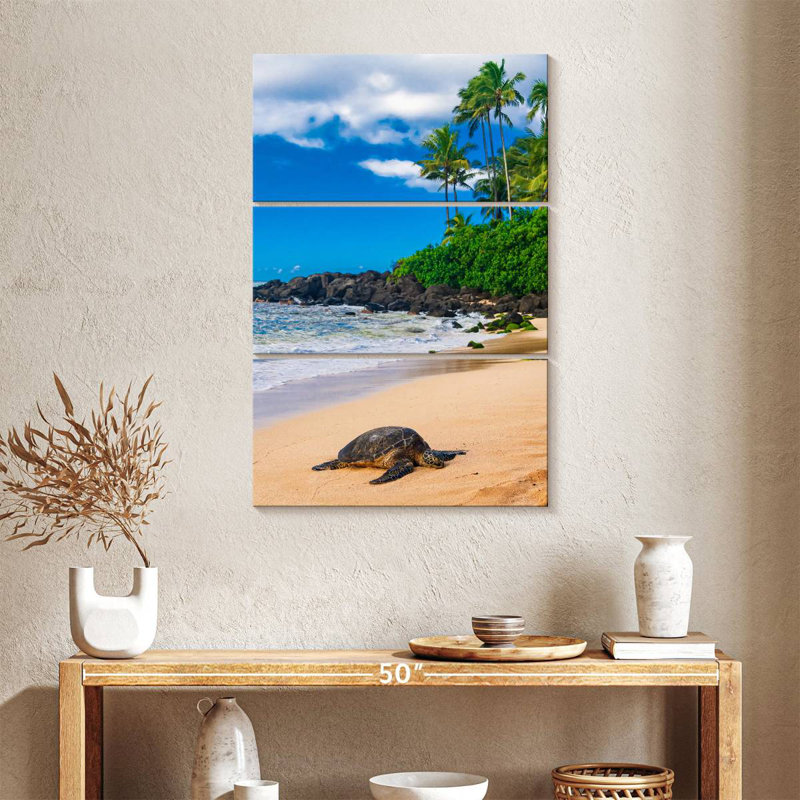 Brampt Honu Sea Turtle, 45" H x 28" W