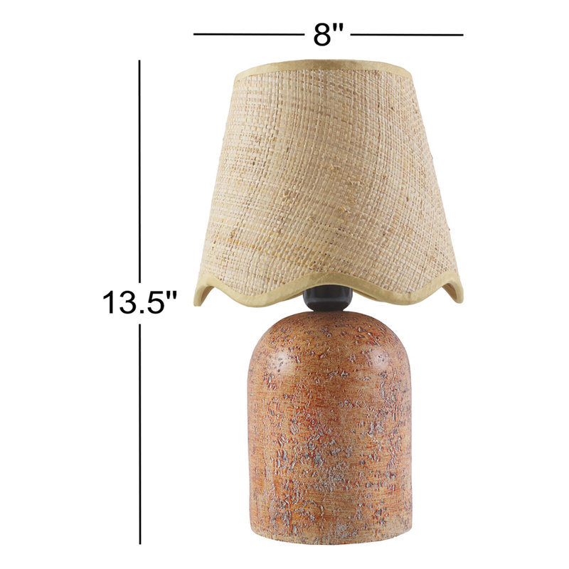 Margaret Accent Table Lamp, Red