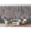 Murale botanique moderne au trait abstrait-553372902