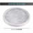 Handmade Marble 10" Round Tray White