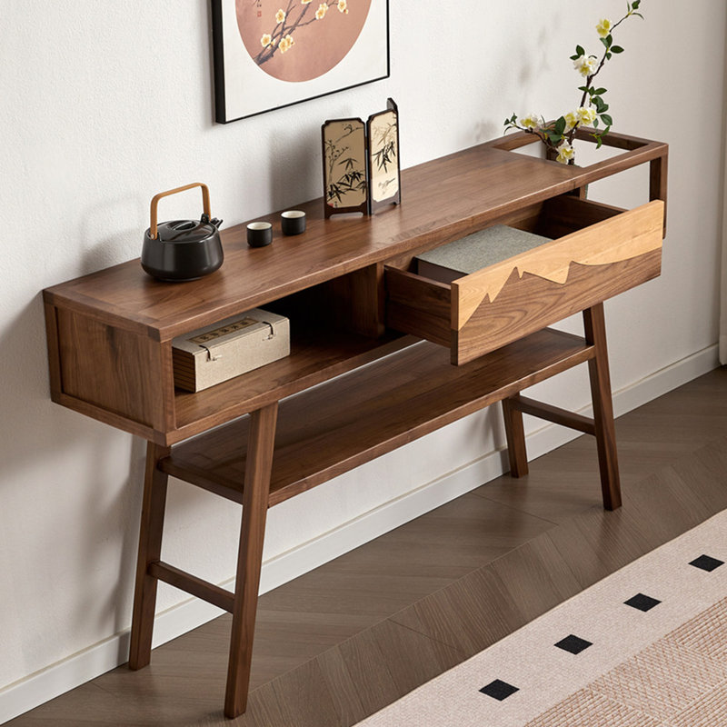 Console Wabi-sabi, H 35,4 po x L 70,9 po x l 13,8 po
