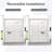 56"-60"W*72" H Semi-Frameless Double Sliding Shower Door, Bypass Shower Door, 1/4" (6mm) Thick SGCC Tempered Glass Door, Chrome-122862275