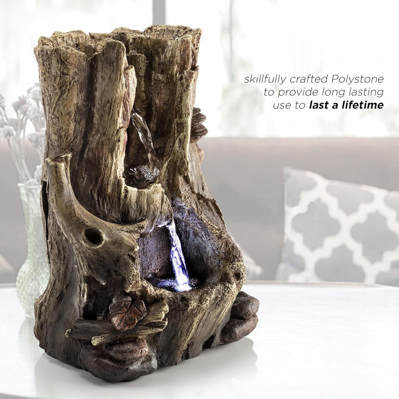 Rainforest Tree Trunk Fountain