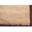 Tapis de couloir beige en Tapis décoratif laine noué à la main de conception unique 2 pi 5 po x 6 pi 1 po noué à la main New Age