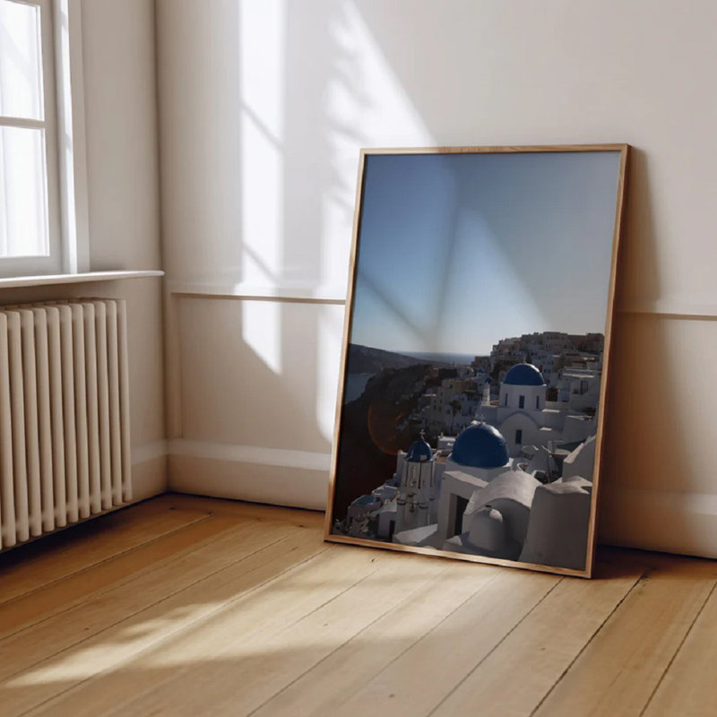 Greece Travel Print 3, 30cm H x 21cm W