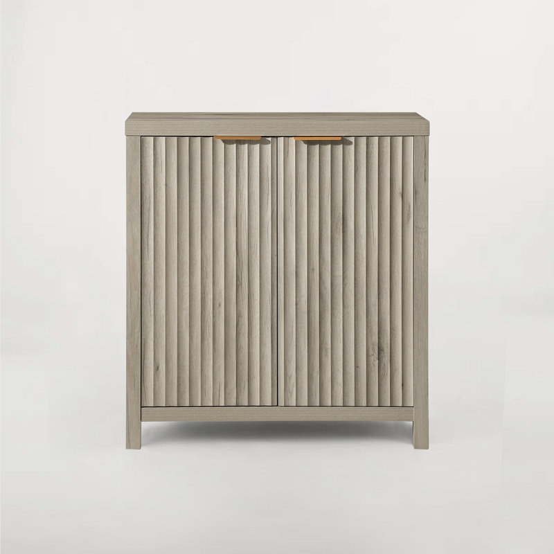 78cm Sideboard, Greige Oak