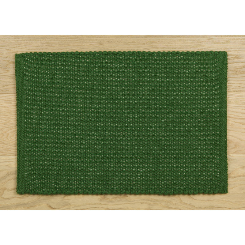 Solid Colour Wool Area Rug, Runner 80 x 200 cm