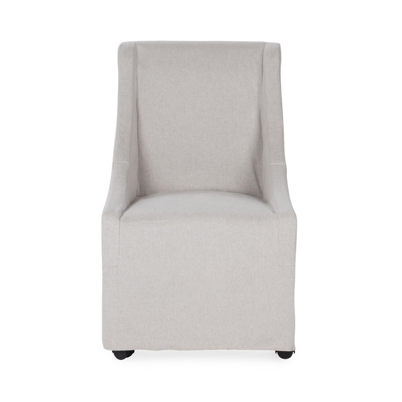 Warwick Upholstered Dining Chair, Sandy Tan
