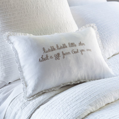 Linen Lumbar Pillow Cover & Insert