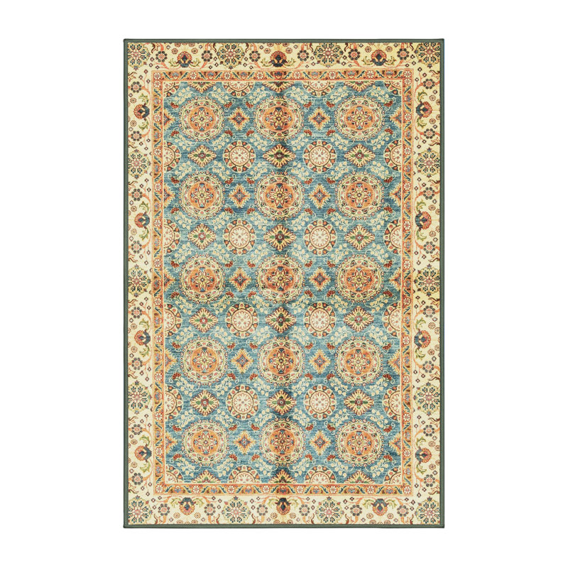 Tapis abstrait moderne 3199, Tapis de couloir 2 pi x 5 pi