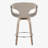 Curva Fixed-Height Counter Stool With Bent Wood Legs And Round Footrest - Set Of 2-106895794-106895791