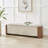 Datavia Fabric/Faux Leather Storage Bench