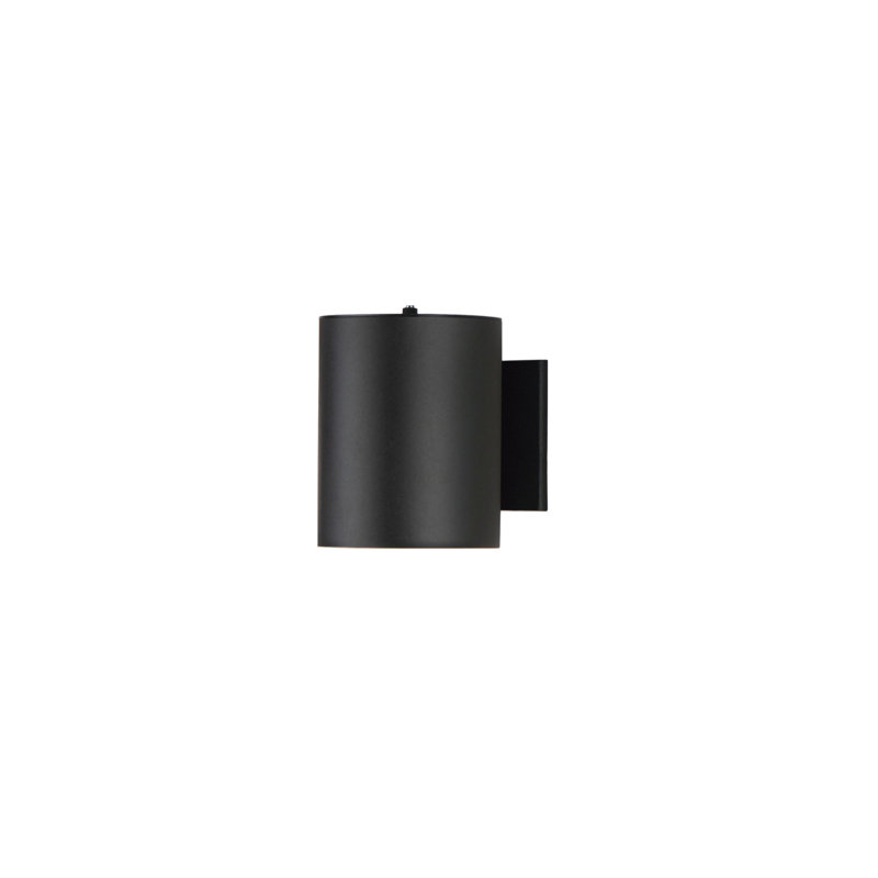 Calum Aluminum Wall Light, Black