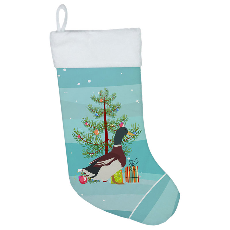 Chaussette de noël rouen canard