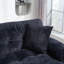 Canapé modulaire à deux places avec assise profonde, revêtement en chenille et rembourrage double couche pour un confort et un style maximaux dans tout espace de vie.-2085643455