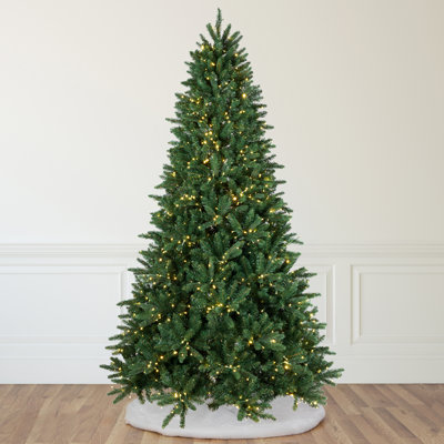 Real Touch Elite Pre-Lit Calgary Pine IPT Artificial Christmas Tree - Dual Color LED