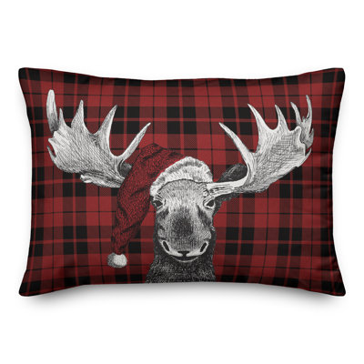  Housse de coussin Christmas Moose