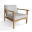 Amalfi Outdoor Teak Lounge Chair-1110979431