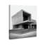 Structural Solitude Architecture Canvas Print by Oliver Gal, Black Frame, 16 x 20-1002869477-1002869496