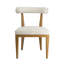 Chaise de salle à manger à dossier bas-207621139-207621138