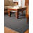 Alithea Hand Woven Flat Weave Kilim Wool Eco-Friendly Area Rugs - Rectangle, Charcoal, Plain Solid Design, Low Pile Handmade Area Rugs for Living Room, Bed Room-126643388-24418955