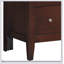 Commode de rangement chic et cappuccino avec intérieur spacieux et conception sans assemblage pour les maisons modernes et traditionnelles