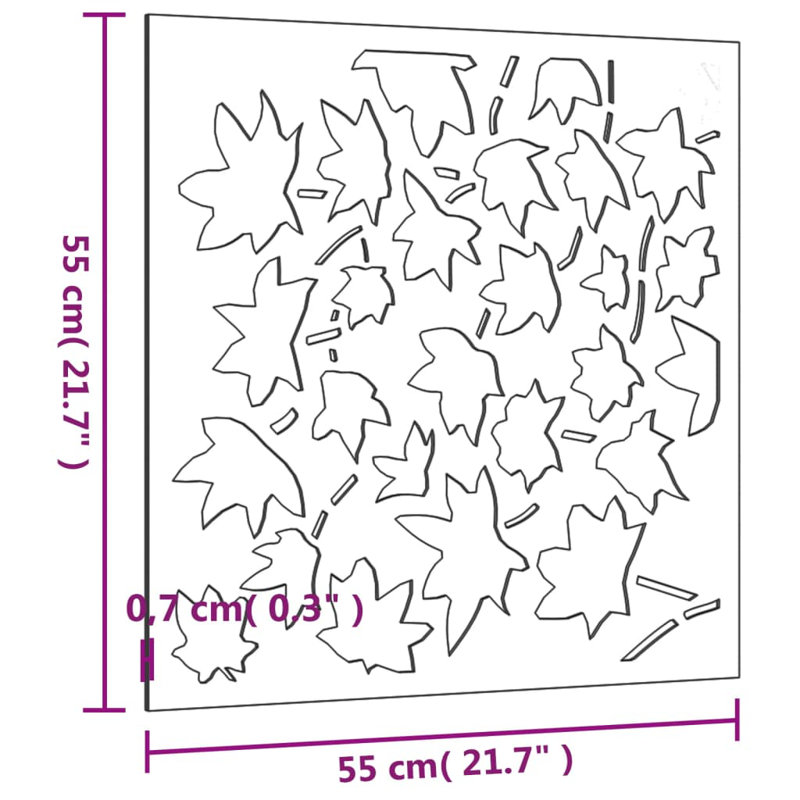 Abidul Steel Wall Decor