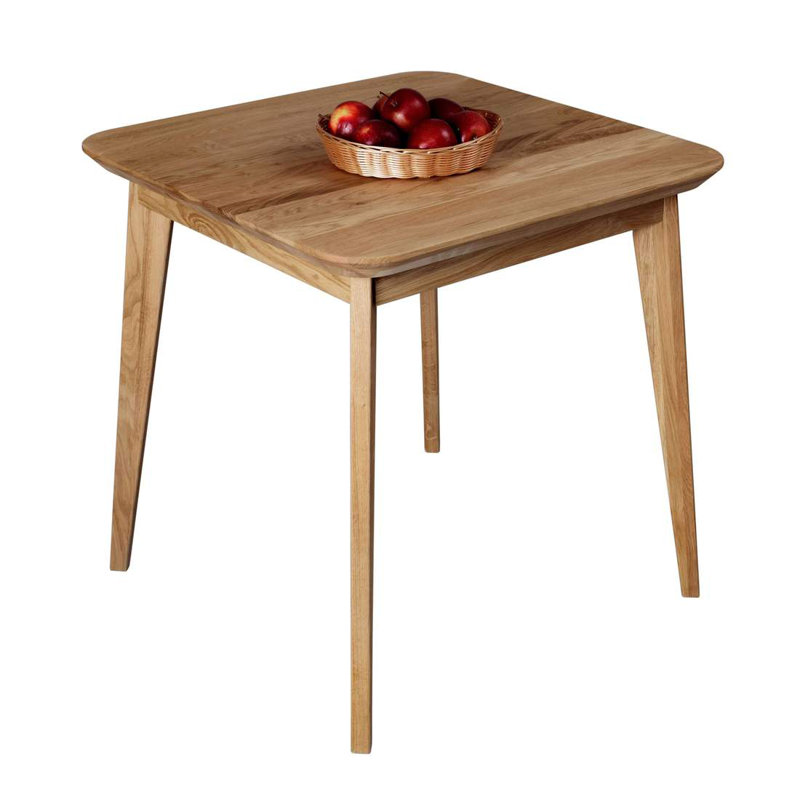 Gatsby Solid Wood Dining Table, Heart Oak