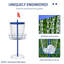 Golf en métal 2 'x 2' avec étui de transport-61896616