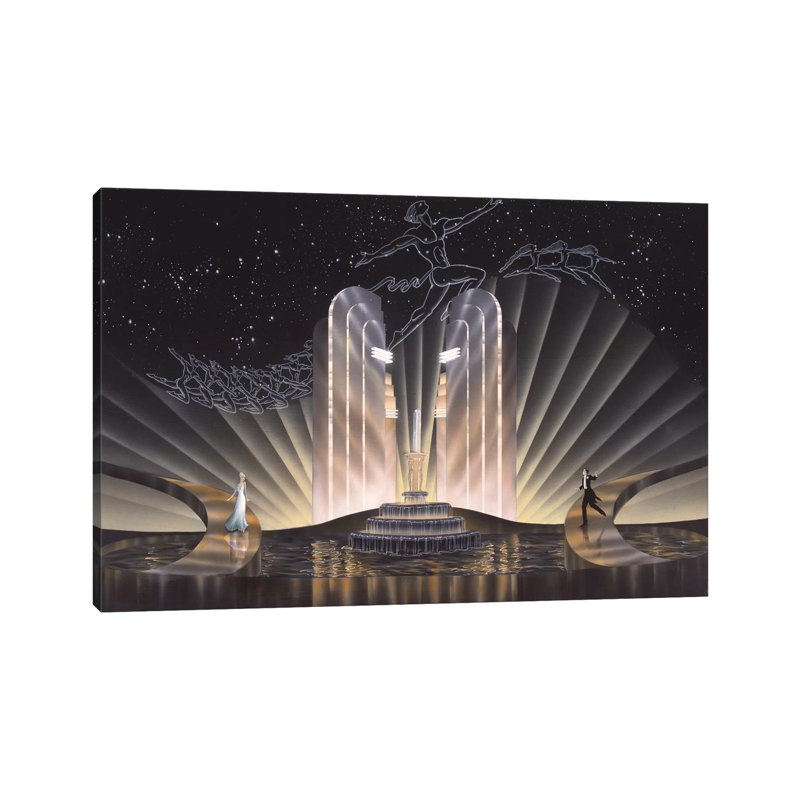 Enchanted Love by Robert Hoppe - Wrapped Canvas Print, 20.32cm H x 30.48cm W x 1.9cm D