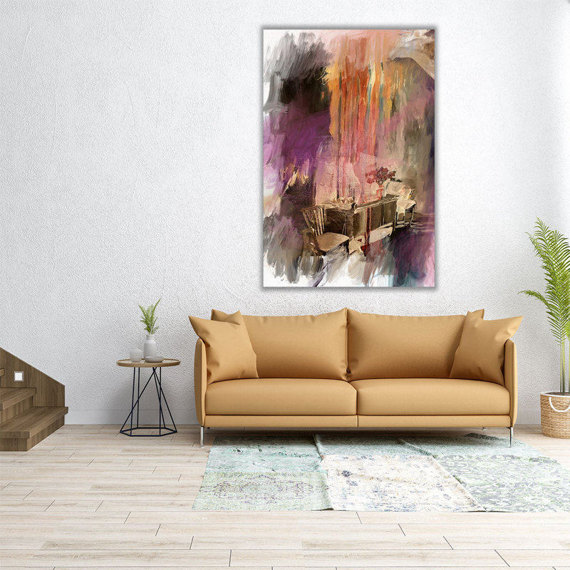 «Sunday Brunch», reproduction d'art sur toile, H 48 po x l 32 po