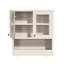 Armoire murale de salle de bain avec portes en acrylique-129606378