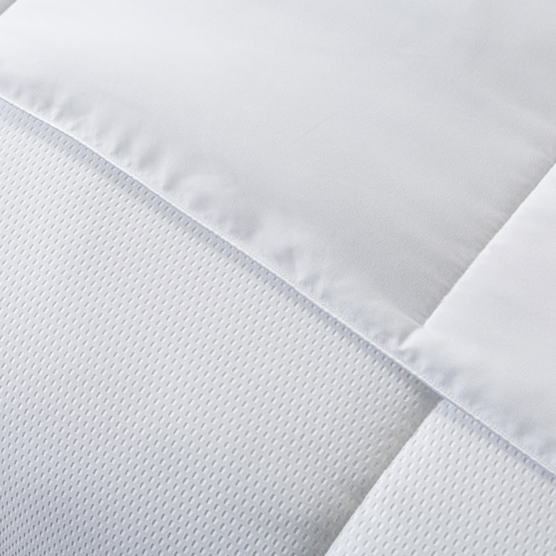 Édredon en duvet synthétique toutes saisons, Édredon simple en duvet synthétique