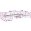 Pennard 70cm Wide U-Shaped Patio Sofa-1653533680
