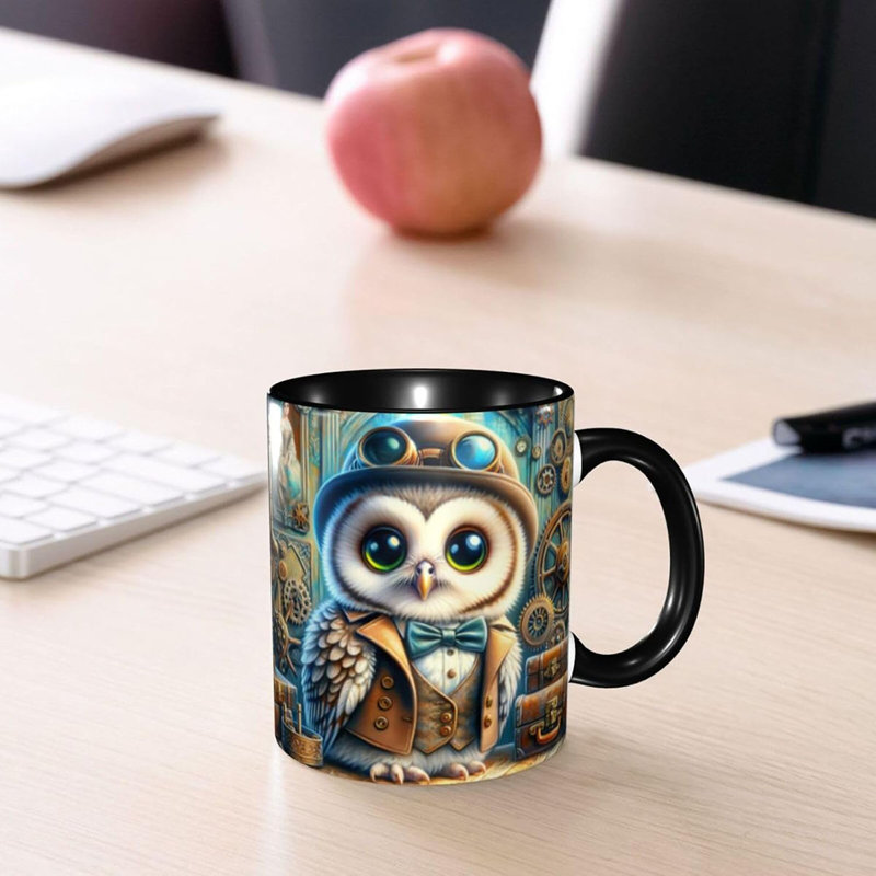 Owl Coffee Mug Ceramic Mug 11OZ Cup