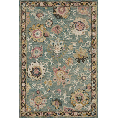 Kraker Wool Oriental Indoor Rug