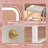 Leileen 31.5" W Makeup Vanity Set With LED Lighted Mirror & Power Outlet & Stool