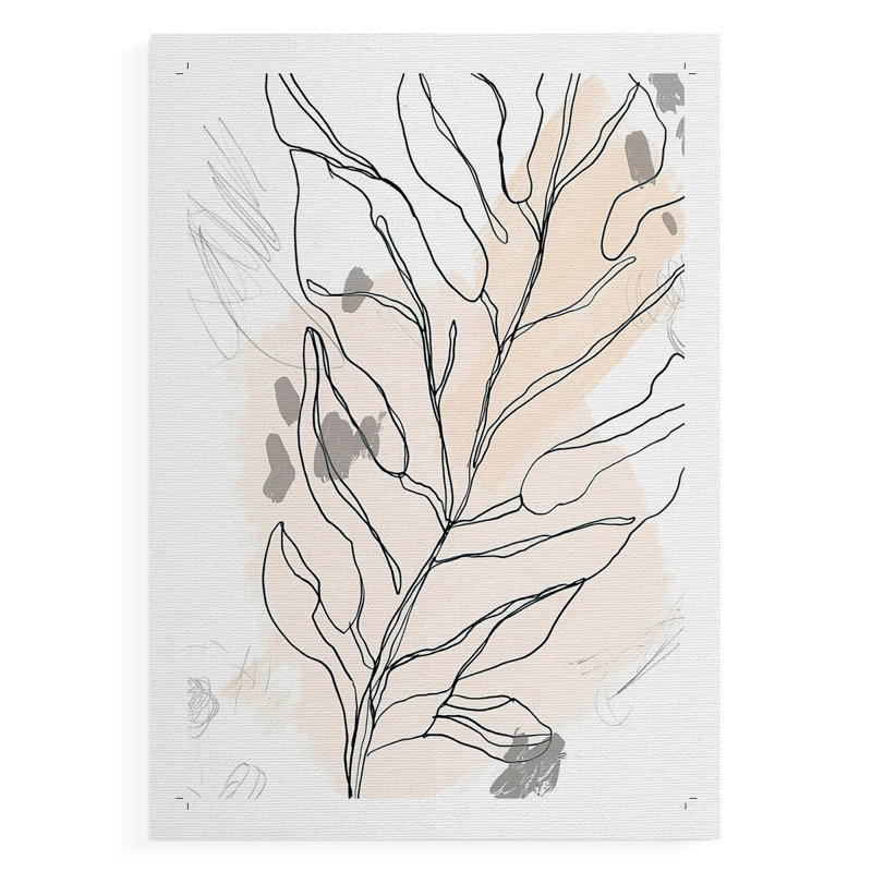 Palm S Carnets III - impression sur toile seulement - non encadrée