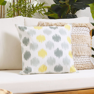 Nealey Indoor / Outdoor Polka Dots Square Cushion