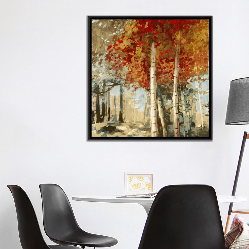 «Frontier II» par Edward Selkirk - impression sans cadre, H 18 po x l 18 po x P 1,5 po, Toile avec cadre flottant noir