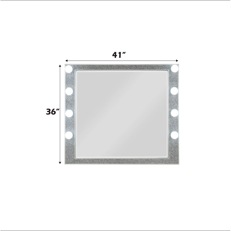 Sliverfluff miroir et miroir avec lumière